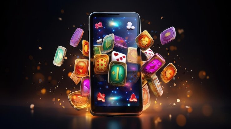 Mobile phone displaying inatogel88 login app home screen with slot game icons